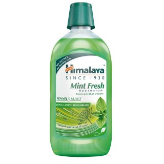 Mint Fresh odświeżający płyn do płukania jamy ustnej 450ml Himalaya