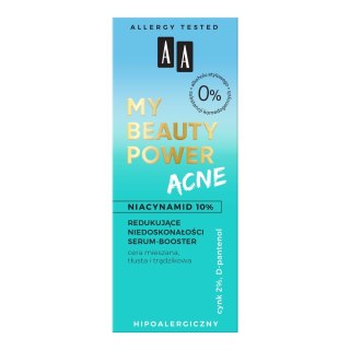 AA My Beauty Power Acne redukujące niedoskonałości serum-booster 30ml