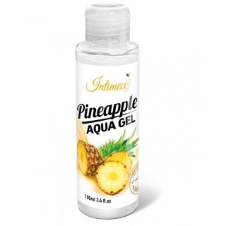 Intimeco Pineapple Aqua Gel nawilżający żel intymny o aromacie ananasowym 100ml