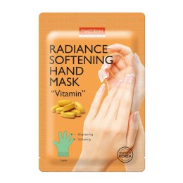 Purederm Radiance Softening Hand Mask "Vitamin" rozjaśniająco-zmiękczająca maseczka do dłoni z witaminami 1 para