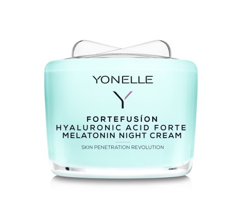 Yonelle Fortefusion Hyaluronic Acid Forte Melatonin Night Cream krem z kwasem hialuronowym i melatoniną na noc 55ml