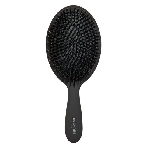 Luxury Spa Brush luksusowa szczotka do włosów z włosia dzika Czarna Balmain