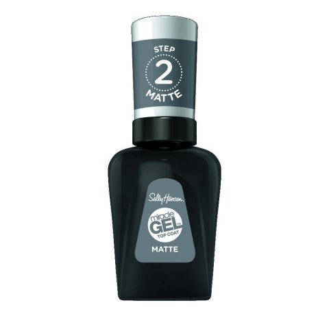 Sally Hansen Miracle Gel Top Coat Matte matowy lakier nawierzchniowy 14.7ml