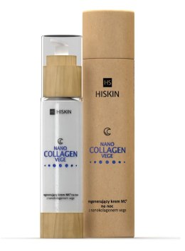HiSkin Nanocollagen Vege Night Cream regenerujący krem na noc z nanokolagenem vege 50ml