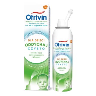 Otrivin Oddychaj Czysto Dla Dzieci areozol do nosa już od 2. tygodnia życia 100ml