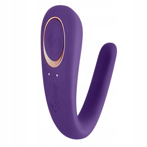 Satisfyer Partner Massage wibrator dla par Purple