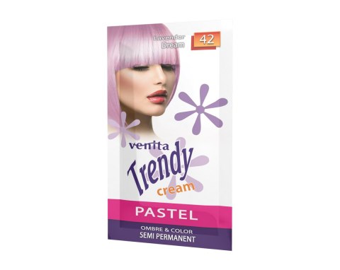 Venita Trendy Cream Ultra krem do koloryzacji włosów 42 Lavender Dream 35ml