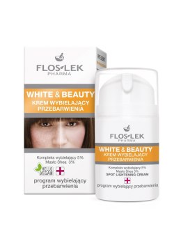Floslek White & Beauty krem wybielający przebarwienia 50ml
