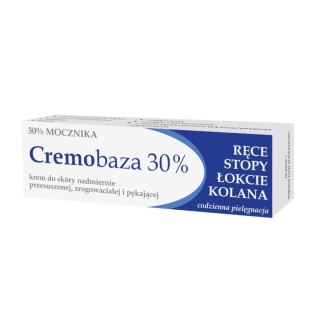 Cremobaza 30% Mocznika krem do skóry nadmiernie przesuszonej zrogowaciałej i pękającej 30g