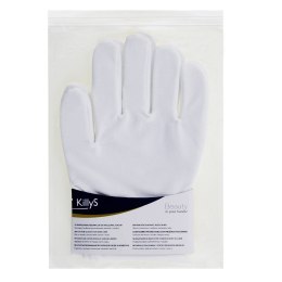 KillyS Bawełniane rękawiczki do pielęgnacji dłoni 2szt