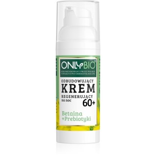 OnlyBio Betaina + Prebiotyki odbudowujący krem regenerujący na noc 60+ 50ml