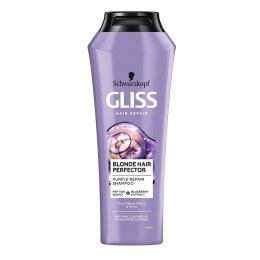Gliss Blonde Hair Perfector Shampoo szampon do naturalnych farbowanych lub rozjaśnianych blond włosów 250ml