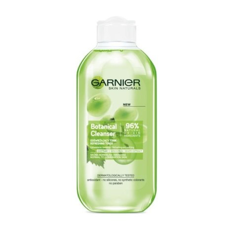 Garnier Botanical Cleanser odświeżający tonik skóra normalna i mieszana Ekstrakt z Winogron 200ml