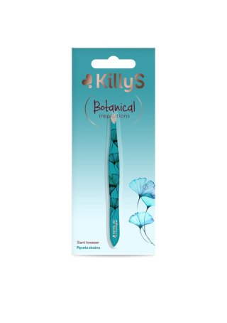 KillyS Botanical Inspirations Slant Tweezer pęseta skośna bratek