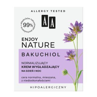 AA Enjoy Nature normalizujący krem wygładzający na dzień/noc 50ml