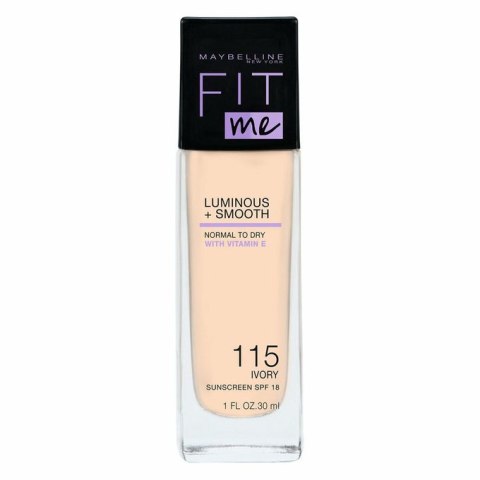 Maybelline Fit Me Luminous + Smooth Foundation rozświetlający podkład do twarzy 115 Ivory 30ml