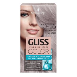 Color Care & Moisture farba do włosów 10-55 Popielaty Blond Gliss