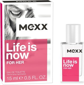 Mexx Life is Now for Her woda toaletowa spray 15ml