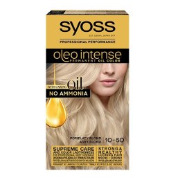 Oleo Intense farba do włosów trwale koloryzująca z olejkami 10-50 Popielaty Blond Syoss