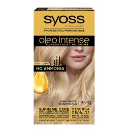 Oleo Intense farba do włosów trwale koloryzująca z olejkami 9-10 Jasny Blond Syoss
