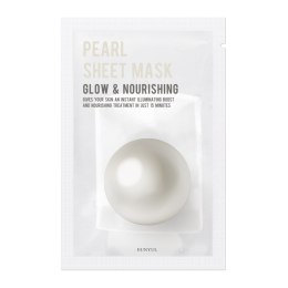EUNYUL Pearl Sheet Mask rozjaśniająco-odżywiająca maseczka w płachcie z perłami 22ml