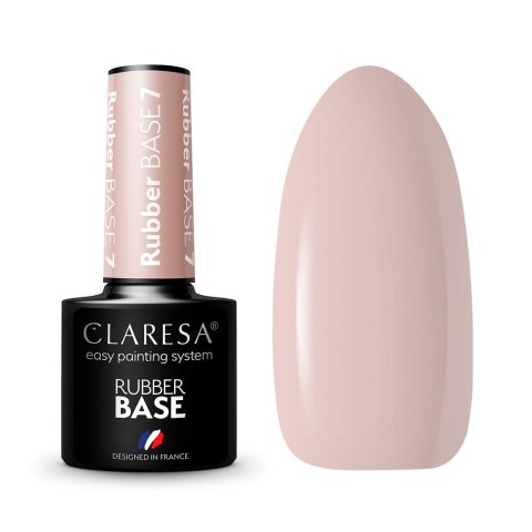 Claresa Rubber Base baza do lakieru hybrydowego 7 5g