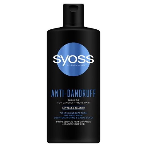 Syoss Anti-Dandruff Shampoo przeciwłupieżowy szampon do włosów 440ml