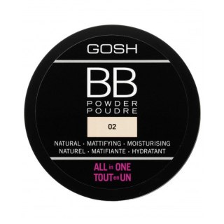 Gosh BB Powder puder prasowany do twarzy 02 Sand 6.5g