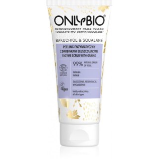 OnlyBio Bakuchiol & Squalane peeling enzymatyczny do twarzy z drobinkami złuszczającymi 75ml