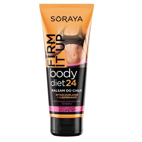 Soraya Body Diet 24 Wyszczuplanie i Ujędrnianie balsam do ciała 200ml