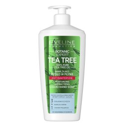 Eveline Cosmetics Botanic Expert Tea Tree nawilżające mydło w płynie antybakteryjne 350ml