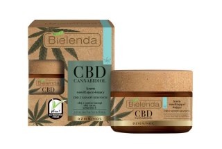 Bielenda CBD Cannabidiol krem do twarzy nawilżająco-kojący na dzień i na noc 50ml