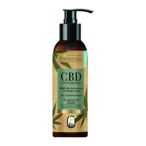 Bielenda CBD Cannabidiol olejek do mycia do twarzy 140ml Bielenda CBD Cannabidiol olejek do mycia do twarzy 140ml