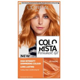 L'Oreal Paris Colorista Permanent Gel trwała farba do włosów #copper