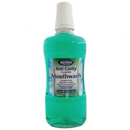 Active Oral Care Fluoride Mouthwash płyn do płukania jamy ustnej z fluorem Fresh Mint 500ml