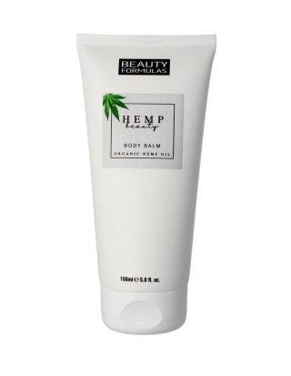 Beauty Formulas Hemp Beauty Body Balm balsam do ciała z organicznym olejem konopnym 150ml