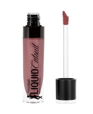 Wet n Wild Megalast Liquid Catsuit Matte Lipstick matowa pomadka w płynie Rebel Rose 6g