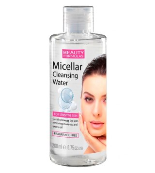 Beauty Formulas Micellar Cleansing Water oczyszczający płyn micelarny do demakijażu 200ml