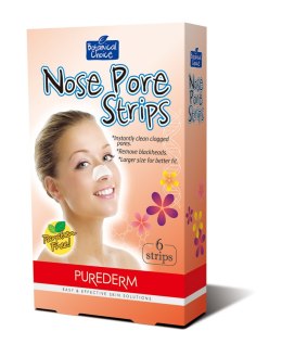 Purederm Nose Pore Strips oczyszczające plastry na nos 6szt.