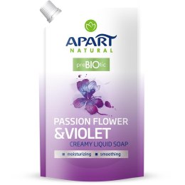 Apart Natural Prebiotic Refill kremowe mydło w płynie Passion Flower & Violet 400ml
