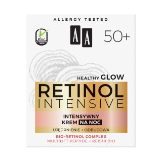 AA Retinol Intensive 50+ intensywny krem na noc ujędrnienie+odbudowa 50ml