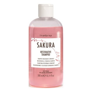 Inebrya Sakura Restorative Shampoo wzmacniający szampon do włosów 300ml