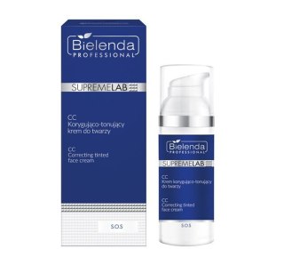 Bielenda Professional SupremeLab S.O.S korygująco-tonujący krem CC do twarzy 50ml