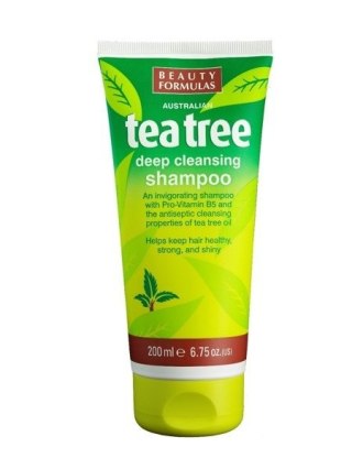 Beauty Formulas Tea Tree Deep Cleansing Shampoo oczyszczający szampon do włosów 200ml