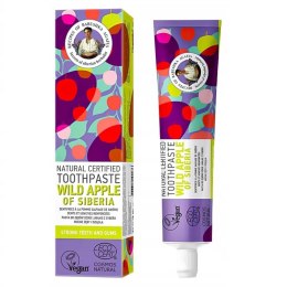 Bania Agafii Natural Toothpaste naturalna pasta do zębów Dzikie Jabłko z Syberii 85g
