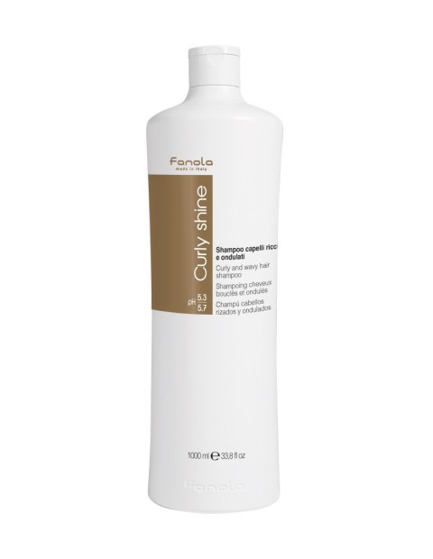 Fanola Curly Shine Shampoo szampon do włosów kręconych 1000ml Fanola Curly Shine Shampoo szampon do włosów kręconych 1000ml