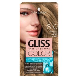 Color Care & Moisture farba do włosów 8-0 Naturalny Blond Gliss