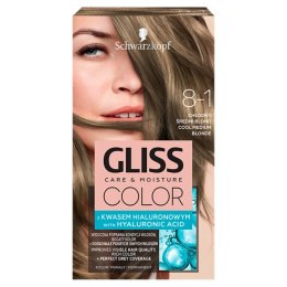 Color Care & Moisture farba do włosów 8-1 Chłodny Średni Brąz Gliss