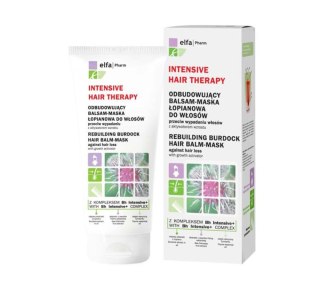 Elfa Pharm Intensive Hair Therapy odbudowujący balsam-maska łopianowa do włosów przeciw wypadaniu z aktywatorem wzrostu 200ml