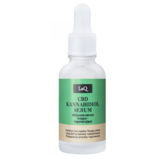 LaQ CBD Kannabidiol aktywne serum kojąco-regenerujące 30ml